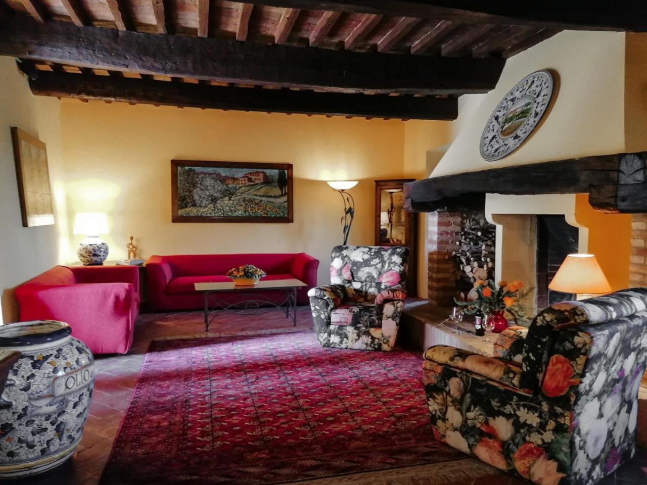 Torre Di Polvereto Montespertoli Zimmer foto